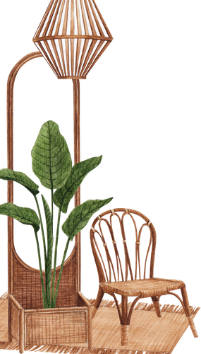 Interior Furniture Illustration