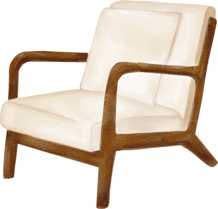 furniture watercolor
