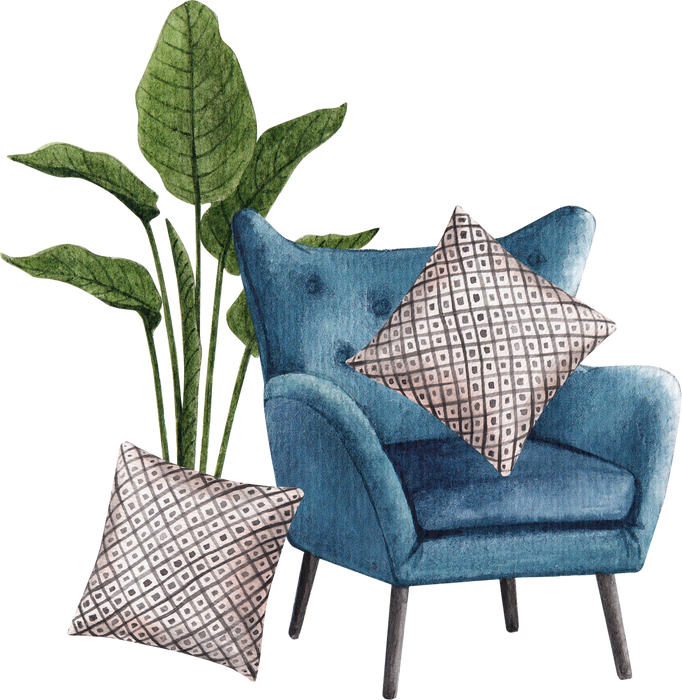 Jassa Interior Furniture Watercolor